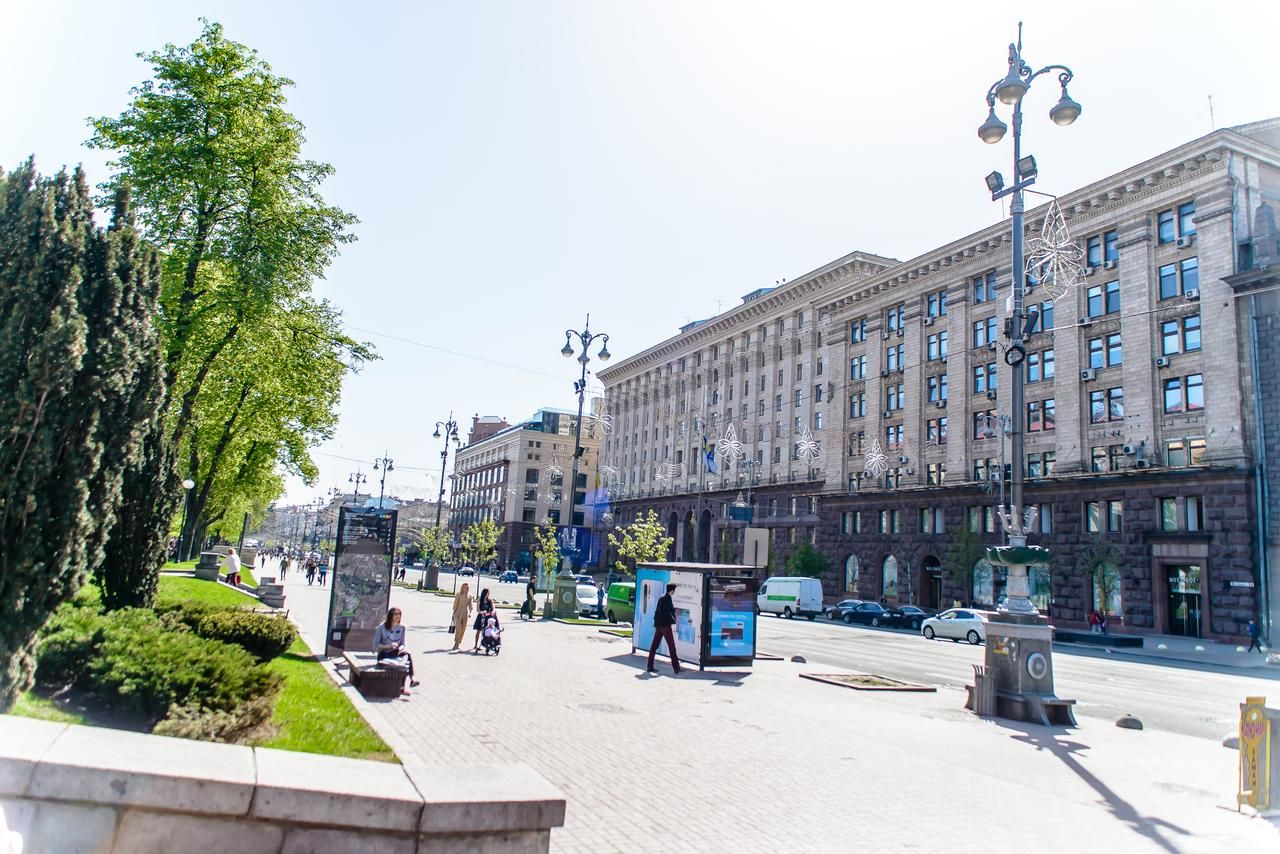 Хостелы Globus Lipki Hostel Киев-9